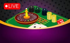 Disfruta de partidas de Live Casino-Games en Madisoncasino.be.