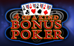 Jogue 4 of a kind Bonus Poker no casino online Madisoncasino.be