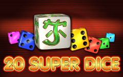 Играйте 20 Super Dice на Madisoncasino.be онлайн казино
